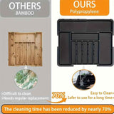 Darrahopens Home & Garden > Kitchenware > Kitchen Knives kitchen utensil set, organizer tray, wooden look handles, stainless steel utensils, heat resistant kitchen tools, Australian kitchenware, home cook essentials, non-stick safe utensils, kitchen drawer organizer, cooking utensils set