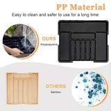 Darrahopens Home & Garden > Kitchenware > Kitchen Knives kitchen utensil set, organizer tray, wooden look handles, stainless steel utensils, heat resistant kitchen tools, Australian kitchenware, home cook essentials, non-stick safe utensils, kitchen drawer organizer, cooking utensils set