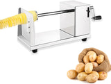 Darrahopens Home & Garden > Kitchenware > Kitchen Knives Potato Twister Tornado Slicer Cutter Stainless Steel Vegetable Spiral Machine