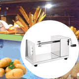 Darrahopens Home & Garden > Kitchenware > Kitchen Knives Potato Twister Tornado Slicer Cutter Stainless Steel Vegetable Spiral Machine