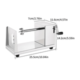 Darrahopens Home & Garden > Kitchenware > Kitchen Knives Potato Twister Tornado Slicer Cutter Stainless Steel Vegetable Spiral Machine
