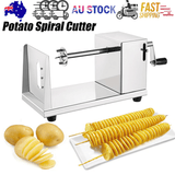Darrahopens Home & Garden > Kitchenware > Kitchen Knives Potato Twister Tornado Slicer Cutter Stainless Steel Vegetable Spiral Machine