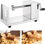 Darrahopens Home & Garden > Kitchenware > Kitchen Knives Potato Twister Tornado Slicer Cutter Stainless Steel Vegetable Spiral Machine
