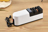 Darrahopens Home & Garden > Kitchenware > Kitchen Knives USB Charging Electric Knife Sharpener Professional 4 Stage Chef Knife Sharpening Tool