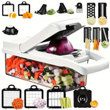 Darrahopens Home & Garden > Kitchenware > Kitchen Knives vegetable chopper, multi-function kitchen tool, high quality vegetable cutter, time-saving food prep, Australian kitchen gadget, veggie chopper