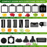 Darrahopens Home & Garden > Kitchenware > Kitchen Knives vegetable chopper, multi-function kitchen tool, high quality vegetable cutter, time-saving food prep, Australian kitchen gadget, veggie chopper