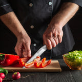 Darrahopens Home & Garden > Kitchenware > Kitchen Knives Warmot 3-Piece High Carbon Stainless Steel Cooking Knife Triple Riveted Handle with Gift Box(997-3)