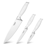 Darrahopens Home & Garden > Kitchenware > Kitchen Knives Warmot 3 Piece Ultra Sharp Chefs Knife Set with Gift Box (888-3)