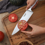 Darrahopens Home & Garden > Kitchenware > Kitchen Knives Warmot 7-Piece Ultra Sharp Chefs Knife Set with Gift Box (888-7)