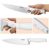 Darrahopens Home & Garden > Kitchenware > Kitchen Knives Warmot 7-Piece Ultra Sharp Chefs Knife Set with Gift Box (888-7)