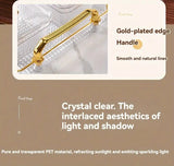 Darrahopens Home & Garden > Kitchenware > Kitchen Utensils 1-Piece 8-Compartment Snack Tray, BPA-Free Plastic Food-Grade Snack Organizer, Perfect for Nuts, Fruits, Candies, Potato Chips - Elegant Gold Decor for Home Entertainment, Party Snack Table Decoration, Party Snack Storage Box | Gold-Plated Tray