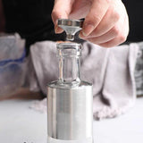 Darrahopens Home & Garden > Kitchenware > Kitchen Utensils 10 PCS Stainless Steel Small Funnel Set for Hip Flasks Camping Kitchen Use