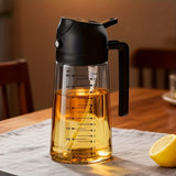Darrahopens Home & Garden > Kitchenware > Kitchen Utensils 2-in-1 Precision Oil Control Bottle: Spray/Dispense Dual Modes, Leak-Proof, Effortless, Hands-Free.