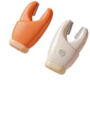 Darrahopens Home & Garden > Kitchenware > Kitchen Utensils 2-Pack 2-in-1 Stainless Steel Garlic Peeler Skin Remover, Multifunctional Efficient Vegetable Peeler for Carrots, Ginger, Kitchen Tool That Avoids Garlic Smell on Your Hands（Beige） In Australia - Darrahopens