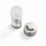 Darrahopens Home & Garden > Kitchenware > Kitchen Utensils 2 pack Mesh Shaker or Salt Shaker, Stainless Steel Salt Dispenser, Clear Acrylic Seasoning Fine Mesh Shaker with Rotating Cover, 4.23 Ounces (120 Milliliter)