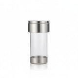 Darrahopens Home & Garden > Kitchenware > Kitchen Utensils 2 pack Mesh Shaker or Salt Shaker, Stainless Steel Salt Dispenser, Clear Acrylic Seasoning Fine Mesh Shaker with Rotating Cover, 4.23 Ounces (120 Milliliter)