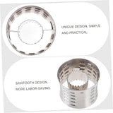 Darrahopens Home & Garden > Kitchenware > Kitchen Utensils 2-Pack Premium Stainless Steel Manual Corn Thresher Peeler and Cob Cutter with Safe Hidden Dual-Head Serrated Blades & Non-Slip Grip, Round & Triangle Model