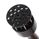 Darrahopens Home & Garden > Kitchenware > Kitchen Utensils 2-Pack Stainless Steel Meat Tenderizer, 2.5cm Needle Pricker with Safety Guard & Automatic Rebound, for Steak, Pork, Chicken, BBQ & Marinade - White + Black