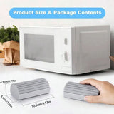 Darrahopens Home & Garden > Kitchenware > Kitchen Utensils 2 Pcs Cleaning Sponge, Used For Floor, Air Vent, Mirror, Ceiling Fan And Cobweb Cleaning, Dust-Free Flying And Spreading,10.5*5.5*4.5cm,Grey In Australia - Darrahopens