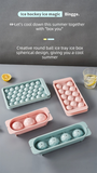 Darrahopens Home & Garden > Kitchenware > Kitchen Utensils 2 PCS Large Diamond Ice Cube Trays with Lids 4 Cavity Geometric Sphere Ice Ball Maker Mould Stackable Hard Plastic for Whiskey Cocktails White