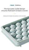 Darrahopens Home & Garden > Kitchenware > Kitchen Utensils 2 PCS Round Ice Cube Trays with Lids 33 Cavity Sphere Ice Ball Maker Mould Stackable Hard Plastic Easy Release for Cocktails Whiskey White