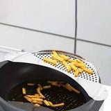 Darrahopens Home & Garden > Kitchenware > Kitchen Utensils 2-piece stainless steel crescent shaped filter - kitchen multifunctional pasta and oil drain In Australia - Darrahopens