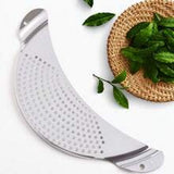 Darrahopens Home & Garden > Kitchenware > Kitchen Utensils 2-piece stainless steel crescent shaped filter - kitchen multifunctional pasta and oil drain In Australia - Darrahopens