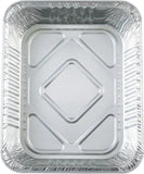 Darrahopens Home & Garden > Kitchenware > Kitchen Utensils 20 Pack Heavy-Duty Disposable Aluminum Foil Pans for Baking, Grilling & Catering – Extra Thick Rectangular Trays for Oven, BBQ & Steam Table Use (Silver)