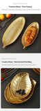 Darrahopens Home & Garden > Kitchenware > Kitchen Utensils 2317F-2401-Gold--PhilodendronLeaf24cm