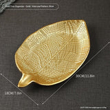 Darrahopens Home & Garden > Kitchenware > Kitchen Utensils 2317F-2502-Gold--VeinedLeaf30cm