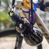 Darrahopens Home & Garden > Kitchenware > Kitchen Utensils 2pcs 800ml Gourd Water Bottle Black
