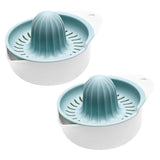 Darrahopens Home & Garden > Kitchenware > Kitchen Utensils 2PCS Home Use Lemon Press Manual Juicer Portable Citrus Squeezer