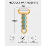 Darrahopens Home & Garden > Kitchenware > Kitchen Utensils 2Pcs Y Shaped Vegetable Peeler for Fruit Carrot Cucumber Potatoes, Fruit Peeler with Hanging Hole for Kitchen In Australia - Darrahopens
