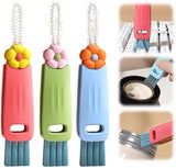 Darrahopens Home & Garden > Kitchenware > Kitchen Utensils 3-in-1 Crevice Brush - Multifunctional - Lid Brush - Suitable for small spaces, various cups and bottles