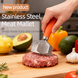 Darrahopens Home & Garden > Kitchenware > Kitchen Utensils 304 Stainless Steel Meat Chopper and Ground Beef Masher - 19cm Heat Resistant Kitchen Tool for Aussie Home Cooking and Meal Prep