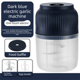 Darrahopens Home & Garden > Kitchenware > Kitchen Utensils 320ml Wireless Electric Garlic Crusher with 6-Blade Blade and Whisk Attachment – Compact Kitchen Chopper for Minced Garlic, Meat, Vegetables & Baby Food