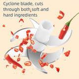 Darrahopens Home & Garden > Kitchenware > Kitchen Utensils 320ml Wireless Electric Garlic Crusher with 6-Blade Blade and Whisk Attachment – Compact Kitchen Chopper for Minced Garlic, Meat, Vegetables & Baby Food
