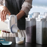 Darrahopens Home & Garden > Kitchenware > Kitchen Utensils 3L Airtight Food Storage Container for Pantry Organization