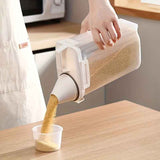 Darrahopens Home & Garden > Kitchenware > Kitchen Utensils 3L Airtight Food Storage Container for Pantry Organization