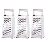 Darrahopens Home & Garden > Kitchenware > Kitchen Utensils 3pcs Stainless Steel Vegetable Slicer Grater Kitchen Multi-Function Grater Tool