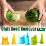 Darrahopens Home & Garden > Kitchenware > Kitchen Utensils 3set Fruit and Vegetable Corer Seed Remover Kitchen Tool for Easy Food Prep