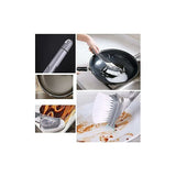 Darrahopens Home & Garden > Kitchenware > Kitchen Utensils 4 Pack Replaceable Brushes Dish Brush Refills, 2 In 1 Sponge And Bristle Brushes For Dish Washing, Easy Cleaning