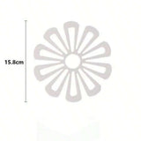 Darrahopens Home & Garden > Kitchenware > Kitchen Utensils 4 silicone heat-resistant placemats - circular anti slip mats for hot dishes, pots, and cups In Australia - Darrahopens