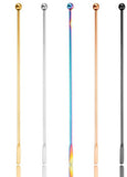 Darrahopens Home & Garden > Kitchenware > Kitchen Utensils 5 304 stainless steel coffee yogurt honey stirrers - bar juice - cocktail - creative cocktail sticks