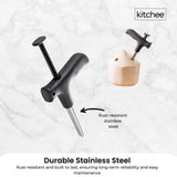 Darrahopens Home & Garden > Kitchenware > Kitchen Utensils 50x Kitchee Coconut Opener - Stainless Steel Hole Punch Kitchen Tool