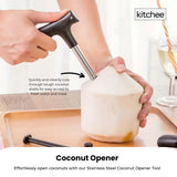 Darrahopens Home & Garden > Kitchenware > Kitchen Utensils 50x Kitchee Coconut Opener - Stainless Steel Hole Punch Kitchen Tool