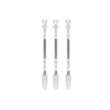 Darrahopens Home & Garden > Kitchenware > Kitchen Utensils 6X Mini Powder Ladle Scoop Mini Spoon Spatula Metal Shovel Silver color Spoon