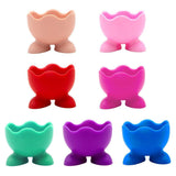 Darrahopens Home & Garden > Kitchenware > Kitchen Utensils 7PCS Breakfast Serving Cups Holders Set Boiled Egg Kitchen Silicone Egg Cup