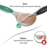 Darrahopens Home & Garden > Kitchenware > Kitchen Utensils 8pcs Stainless Steel Dual Head Measuring Spoon Set Kitchen Baking Cooking Tools