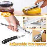 Darrahopens Home & Garden > Kitchenware > Kitchen Utensils Adjustable Can Opener 2PCS Jar Bottle Cap Screw Lid Remover Tool for Kitchen Use